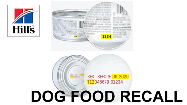 hills canned dog food recall